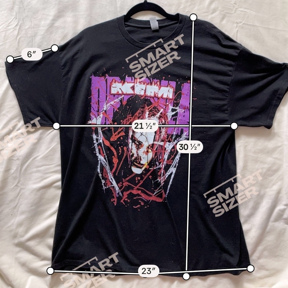 Kim Dracula T-shirt Crown Of Thorns Graphic Tee Grunge Punk Emo Rock Women’s XL - Picture 6 of 6